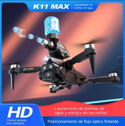 DRONE CON FUSIL HIDROGEL CARG
