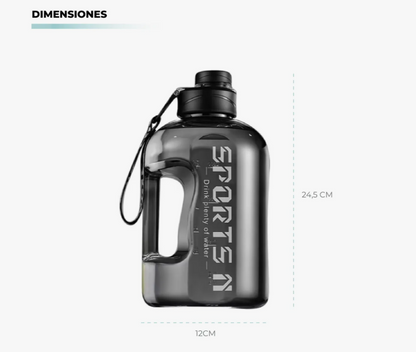 Termo Botella Agua 1.7 Litros Resistente