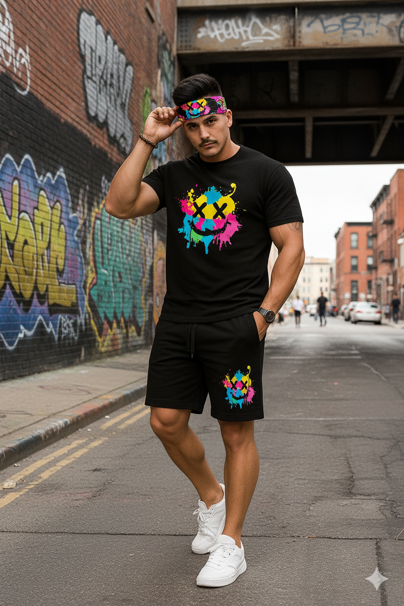 Camisa+Pantaloneta OVERSIZE - 924480