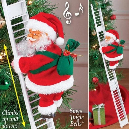 Escalera Papa Noel Navideño