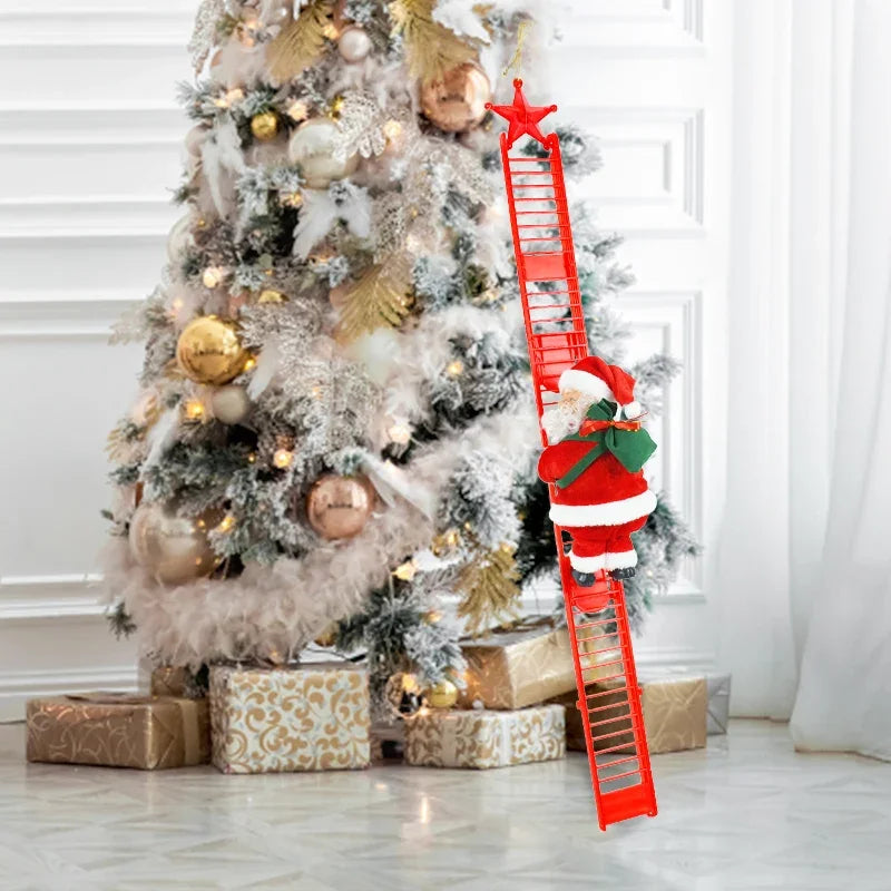 Escalera Papa Noel Navideño