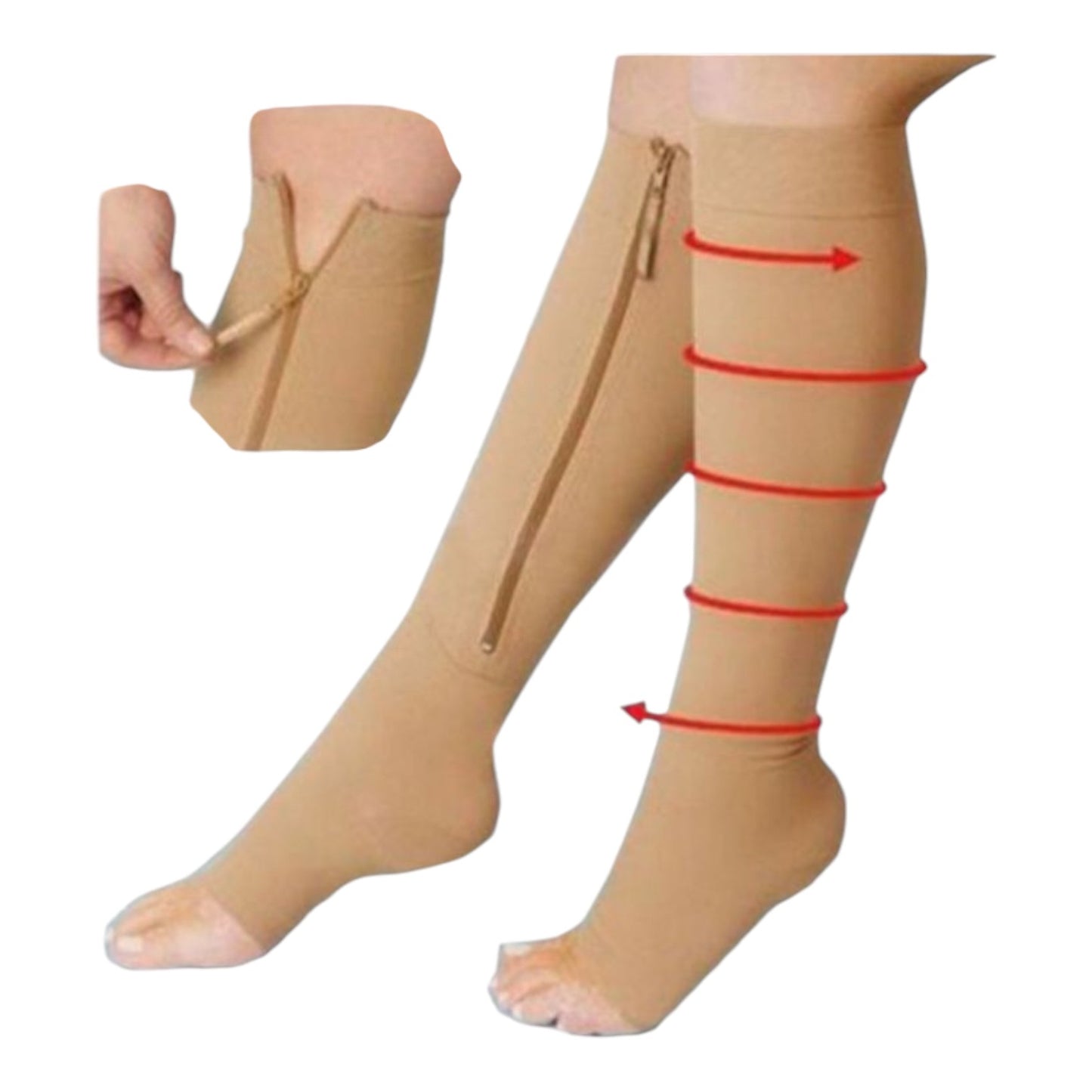 Medias De Compresión Anti Varices Unisex