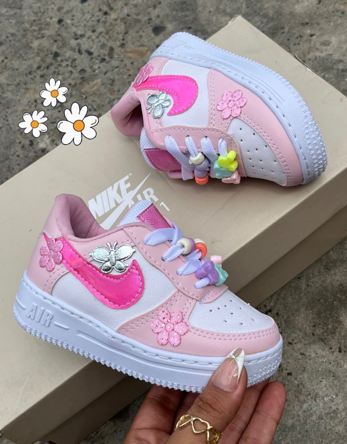 AIR FORCE ONE FLORES Y MARIPOSAS