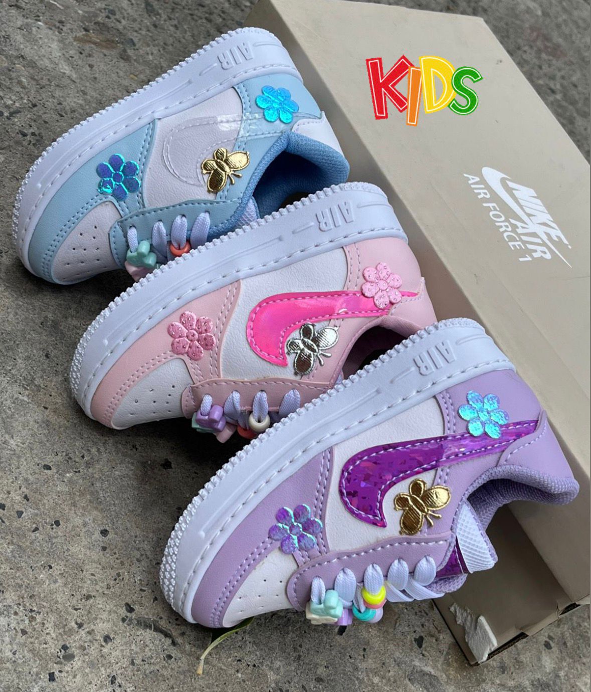 AIR FORCE ONE FLORES Y MARIPOSAS