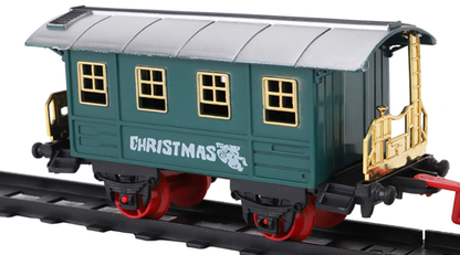 Pista De Tren Musical Navideño Con Elfos