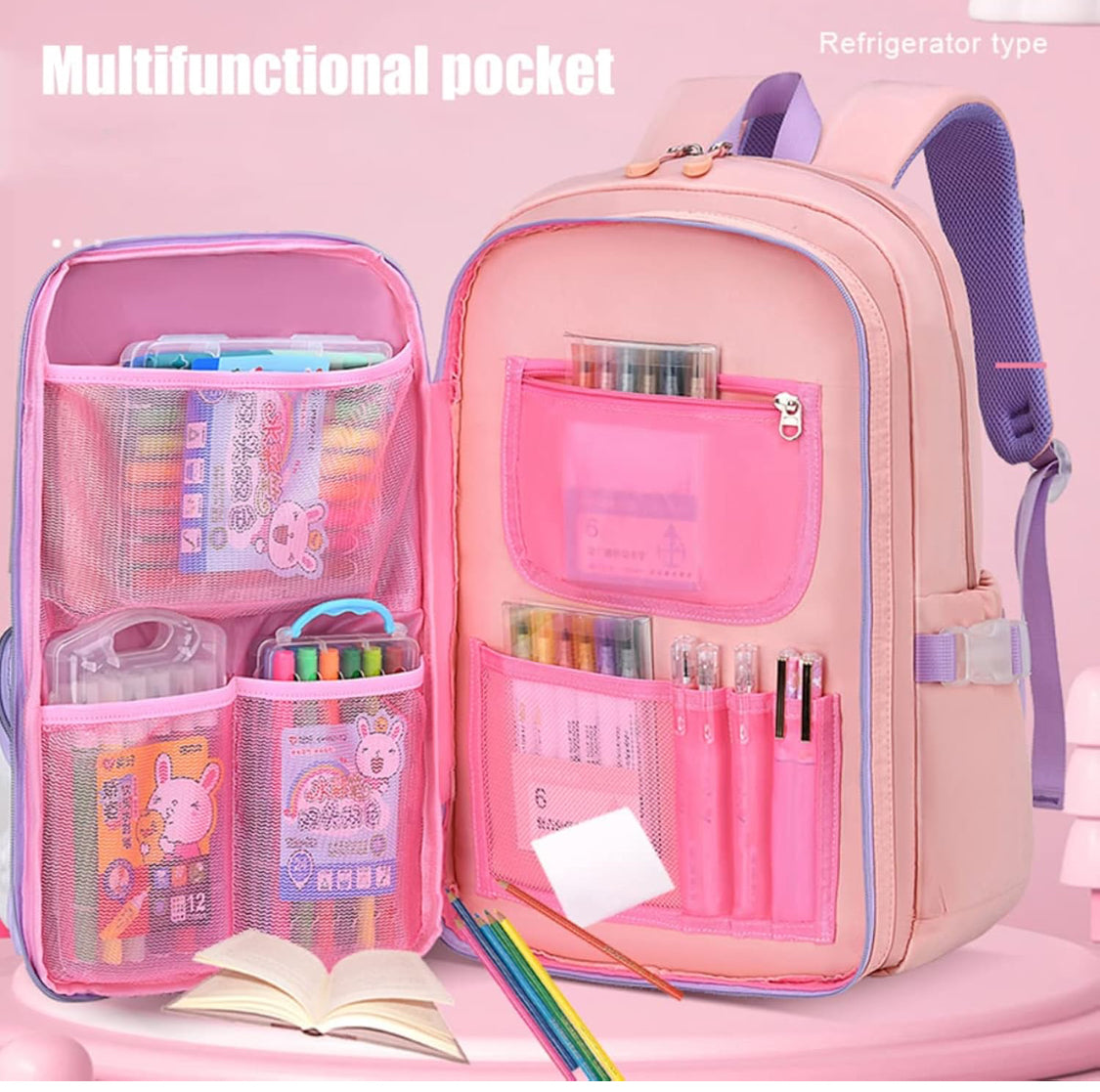 Bolso Morral Escolar Kawaii