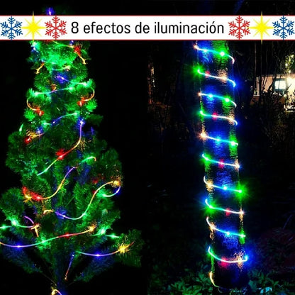 Manguera Navideña Decorativa Luz LED 10m Envío Gratis