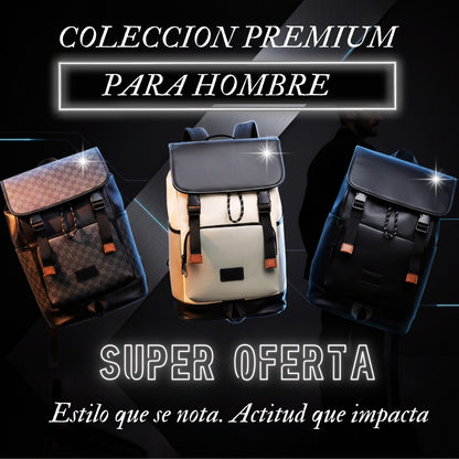 BOLSO RETRO CUERO TEMPORADA ESCOLAR