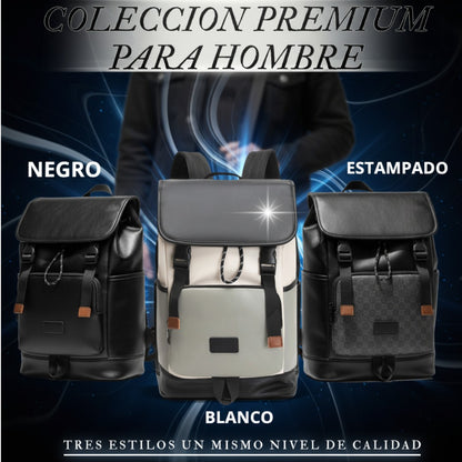 BOLSO RETRO CUERO TEMPORADA ESCOLAR