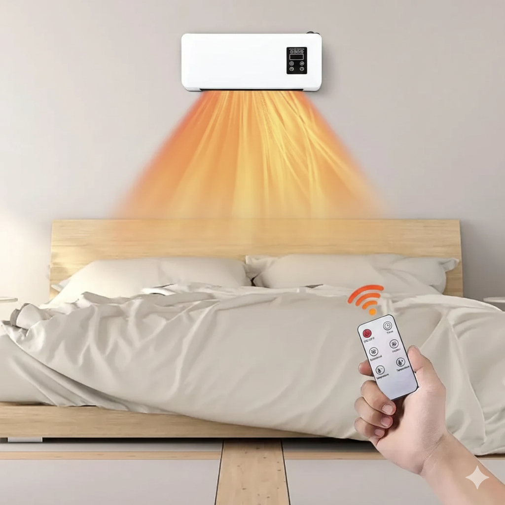 Aire acondicionado calefactor portátil