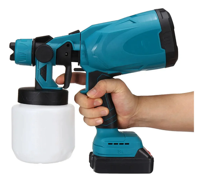 Pistola Pintura inalambrica doble bateri