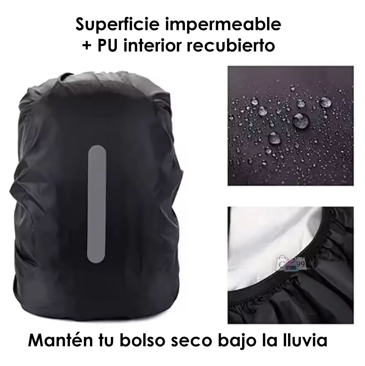 Protector Para Bolso Impermeable Reflectivo
