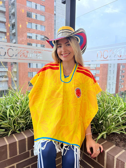 PONCHO SELECCION COLOMBIA