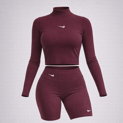 Conjunto Deportivo Mujer – Buzo + Biker