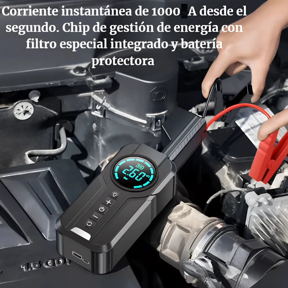 Arrancador Iniciador De Batería Portátil