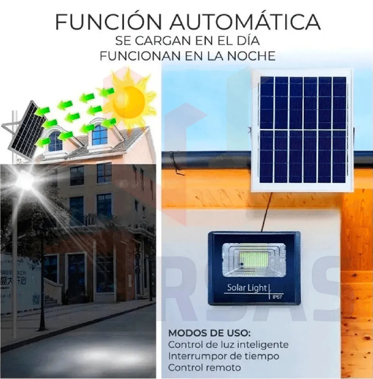 Kit Reflector Solar 200w