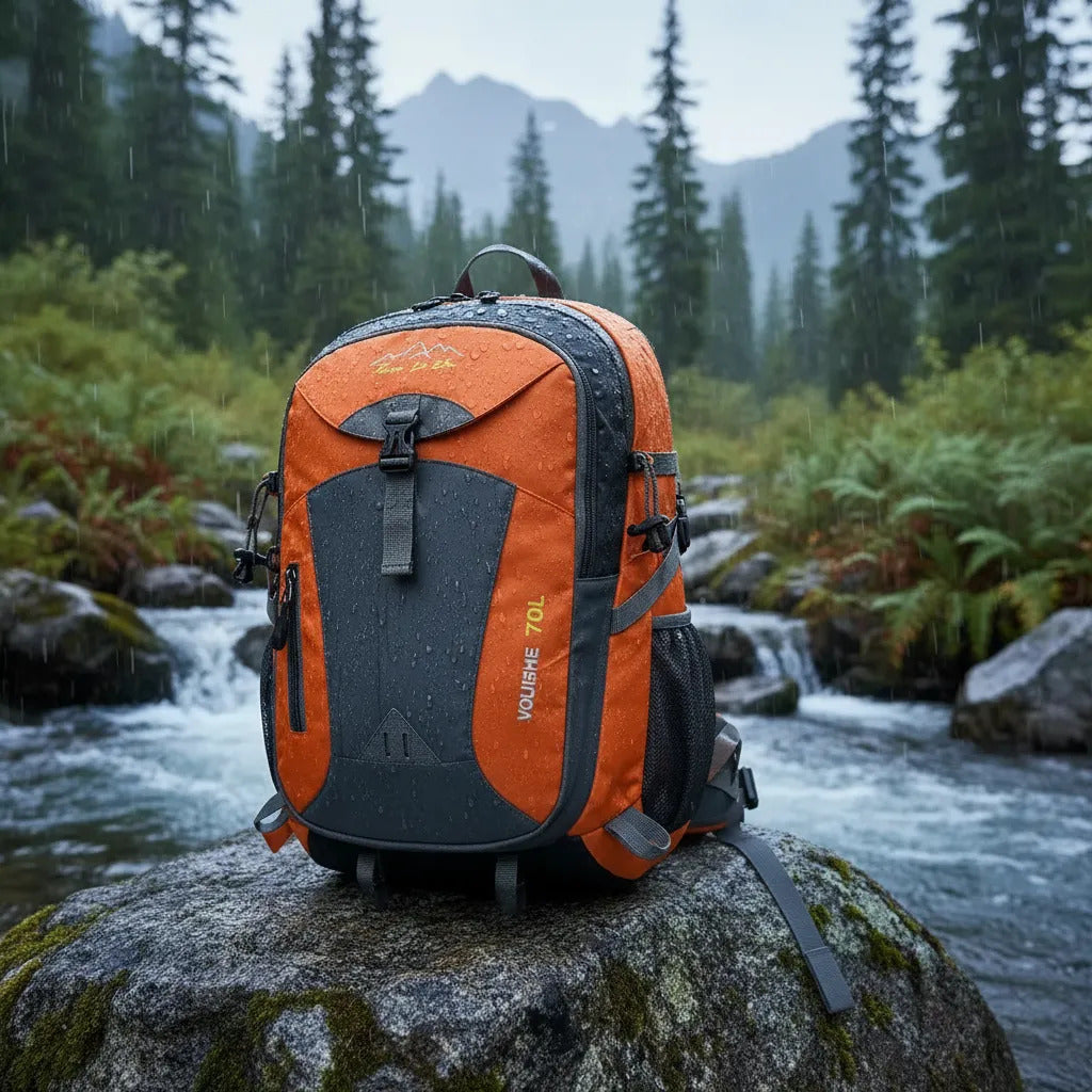 Bolso camping deportivo impermeable 40L