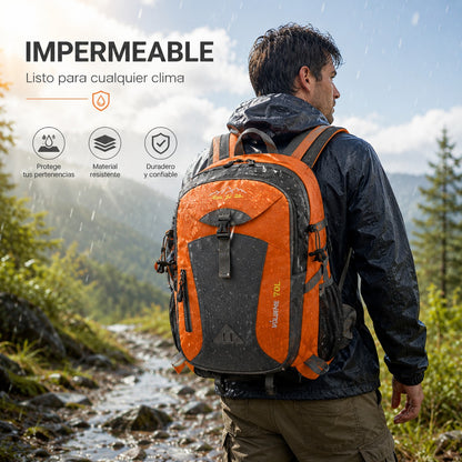 Bolso camping deportivo impermeable 40L