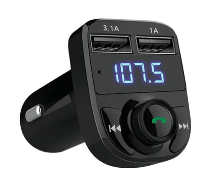 Trasmisor FM receptor cargador bluetooth