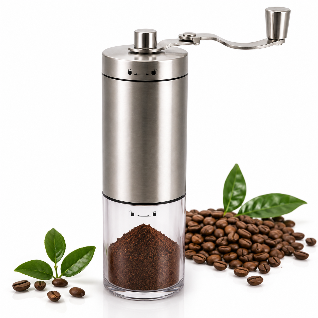 Molino Manual Café Grano Grueso Medio