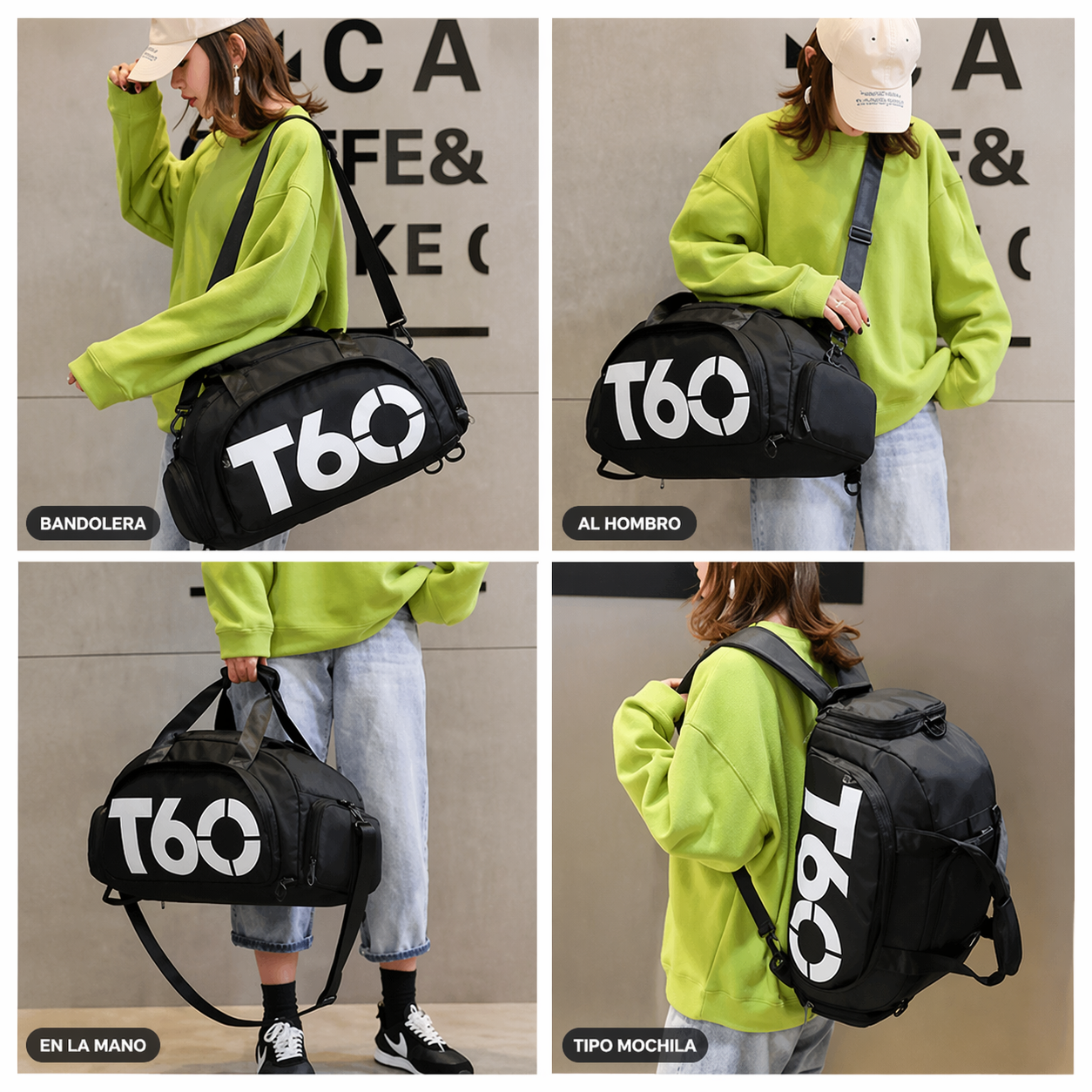Maleta Morral Impermeable Gimnasio T60 Envío Gratis