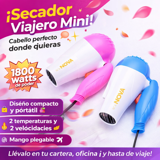 Secador Viajero Mini