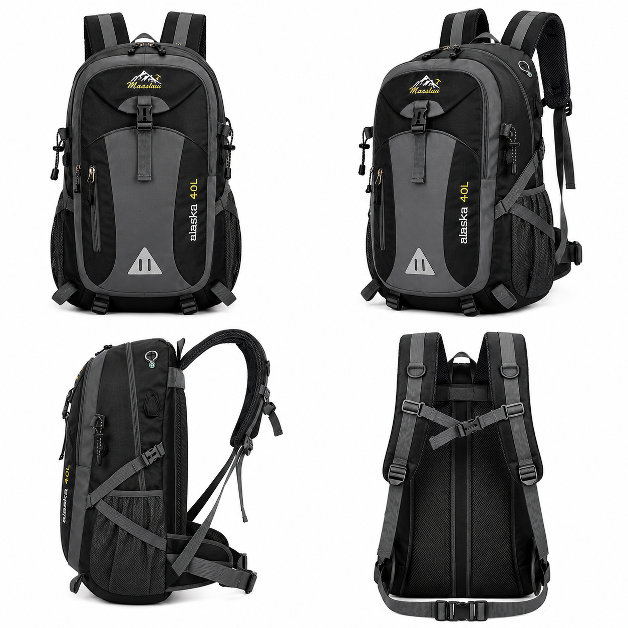 Bolso camping deportivo impermeable 40L