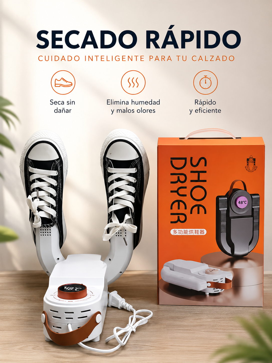 Secador De Zapatos Bienok Multifuncional Envío Gratis