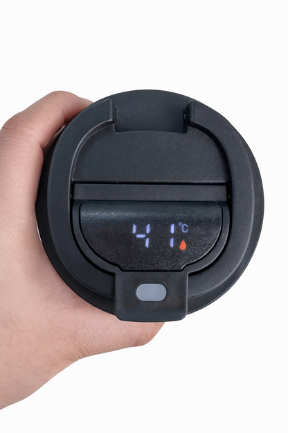 Vaso Termo Indicador Temperatura Digital