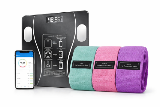 Bascula digital + Bandas de tela