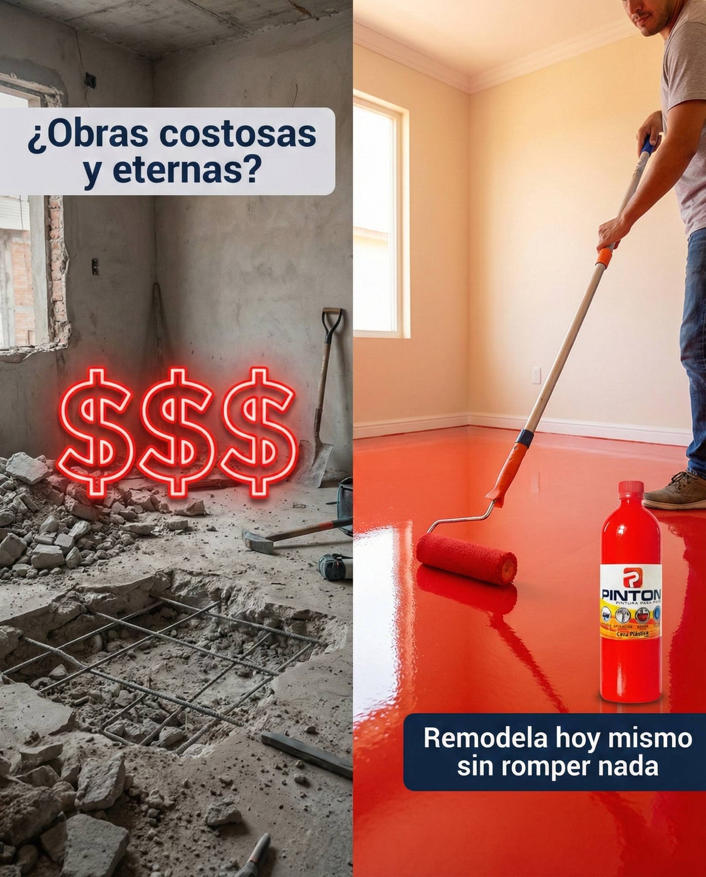Cera Para el Piso 1 LT + APLICADOR