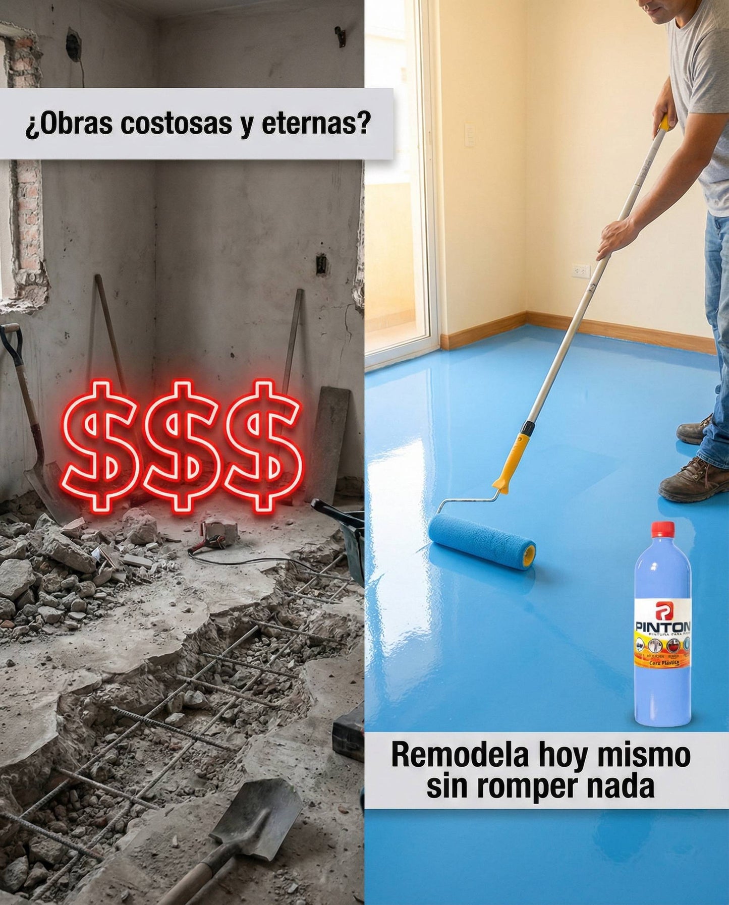 Cera Para el Piso 1 LT + APLICADOR