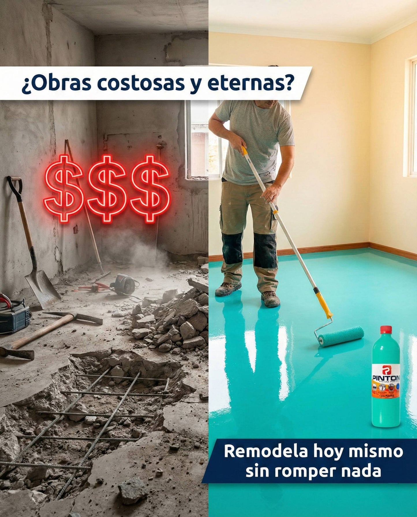 Cera Para el Piso 1 LT + APLICADOR