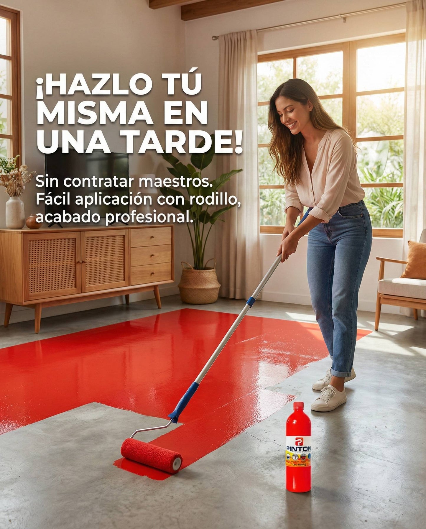 Cera Para el Piso 1 LT + APLICADOR