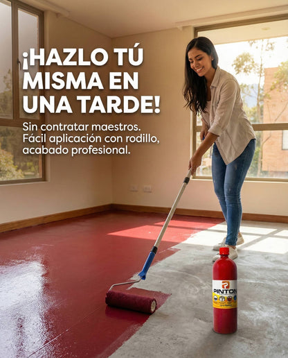 Cera Para el Piso 1 LT + APLICADOR