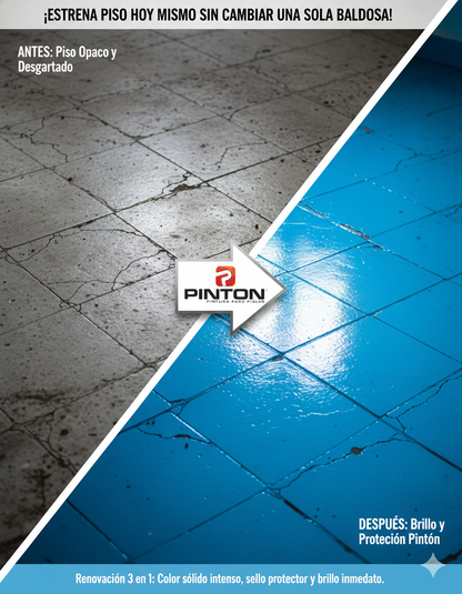 Cera Para El Piso Galón 4L + Aplicador | Cera Efecto Pintura Envío Gratis