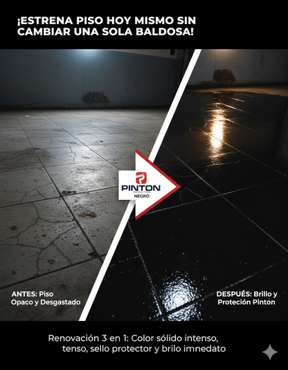 Cera Para El Piso Galón 4L + Aplicador | Cera Efecto Pintura Envío Gratis