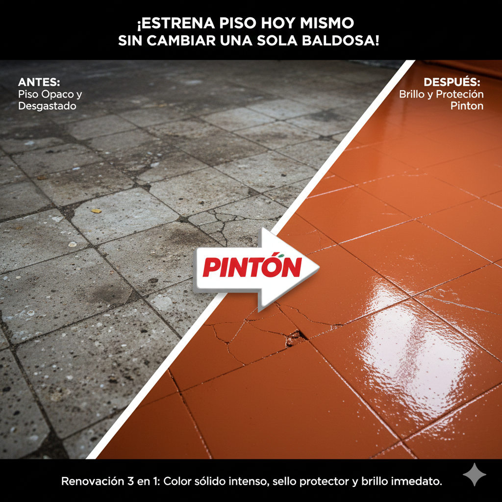 Cera Para El Piso Galón 4L + Aplicador | Cera Efecto Pintura Envío Gratis