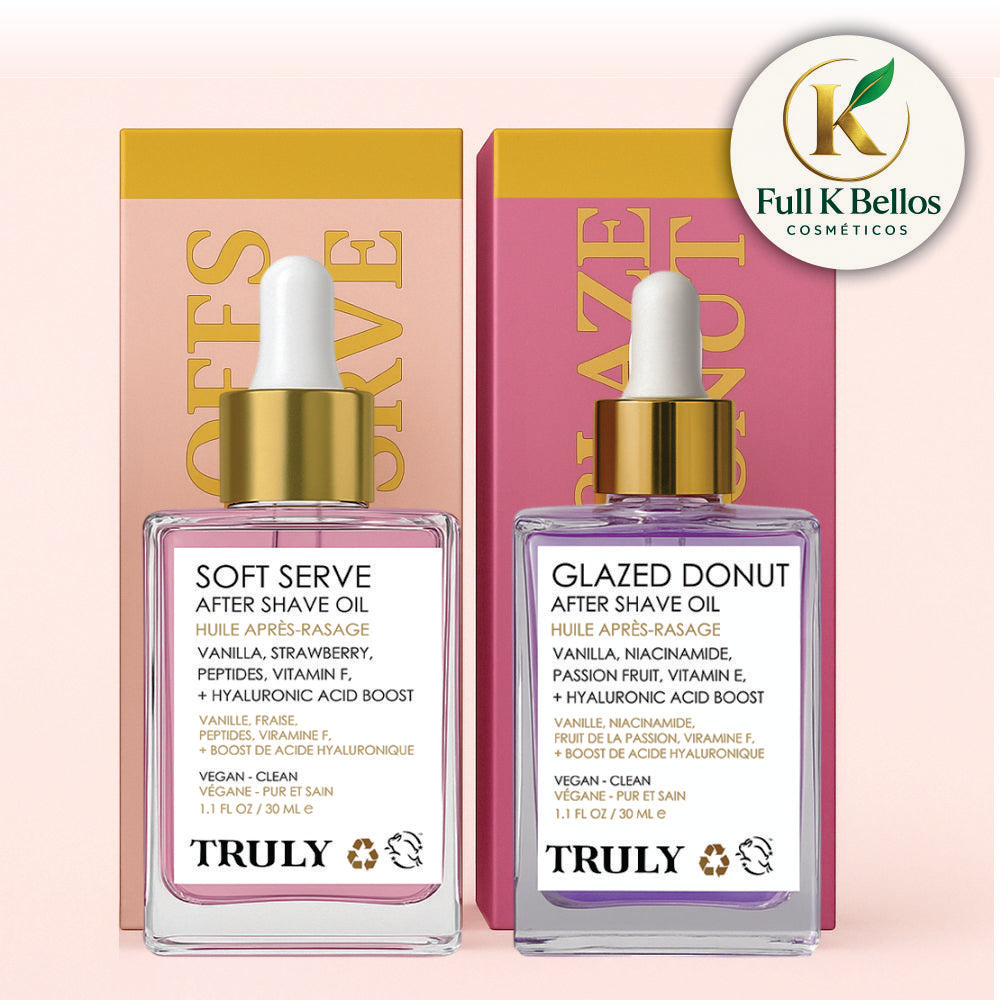 🌹🍓 COMBO FACIAL TRULY 2 x 30 ml: Soft Serve + Glazed Donut 🌹🍓