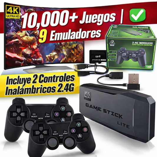 Consola Gamestick videojuegos Portátil