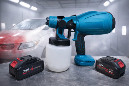 Pistola Pintura inalambrica doble bateri