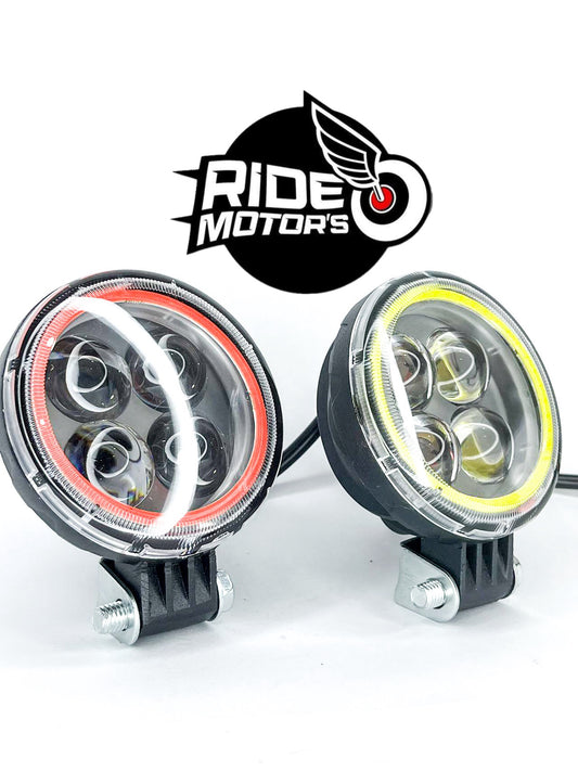 EXPLORADORA PARA MOTO REDONDA METALICA