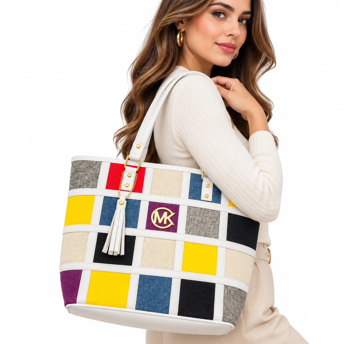 Bolso De Colores Ref. Rihanna Para Dama