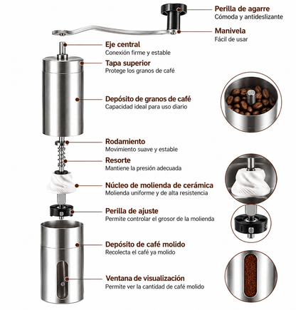 Molino Manual Para Cafe