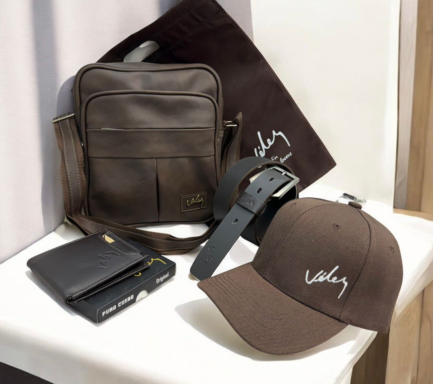 Set Exclusivo Vélez Larry con Gorra
