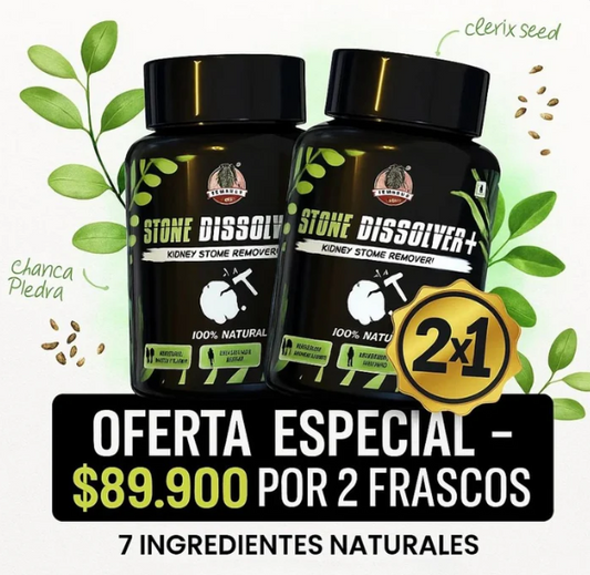 🟢 Stone Dissolver 2x1 – Renueva tus riñones sin cirugías ni dolor 🟢