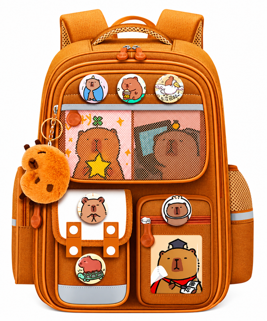 Morral Capibara Pines Cartuchera Y Llave