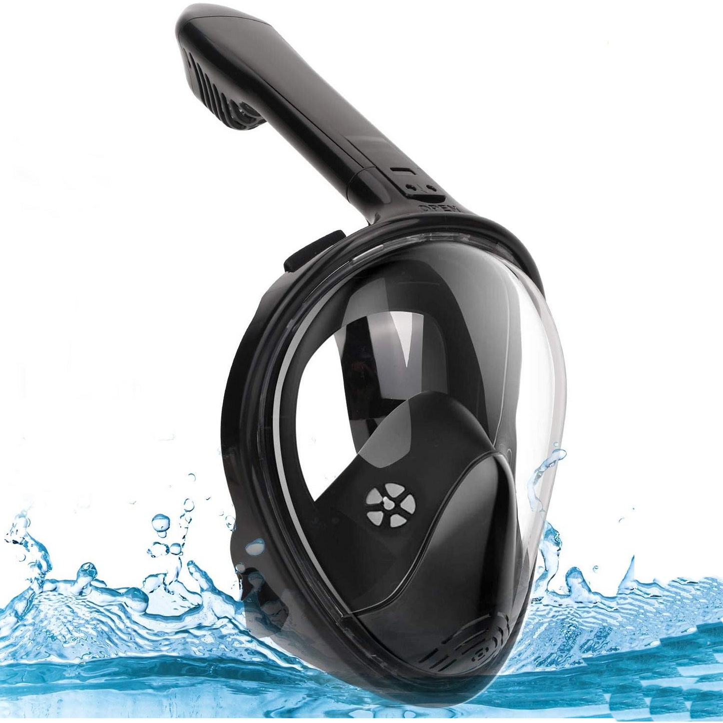 🤿🐠 Máscara de Buceo Careta Snorkel Full Face – Vista 180° + Soporte para Cámara 📸🌊