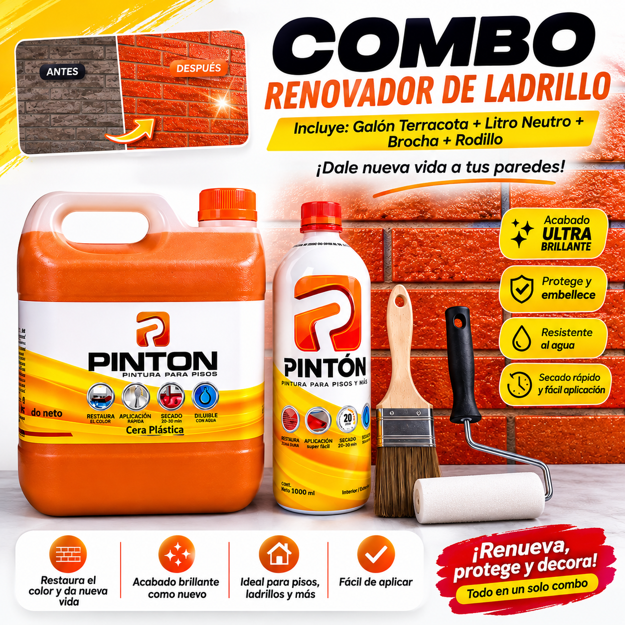 Combo Renovador de Ladrillo
