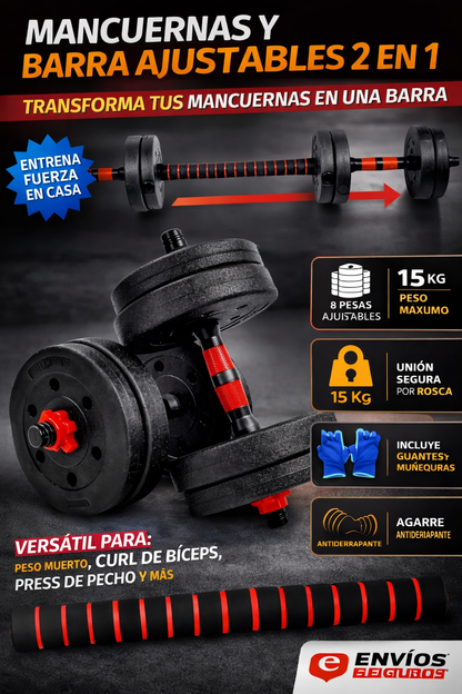 Mancuernas de 15 Kg